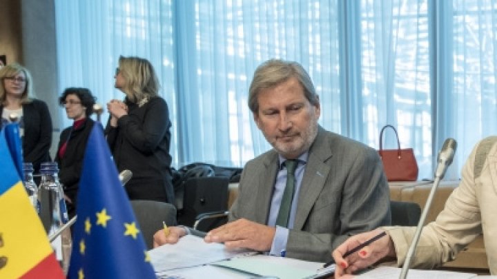 Johannes Hahn despre asistenţa macrofinanciară: Prima tranşă ar putea fi plătită în luna iunie